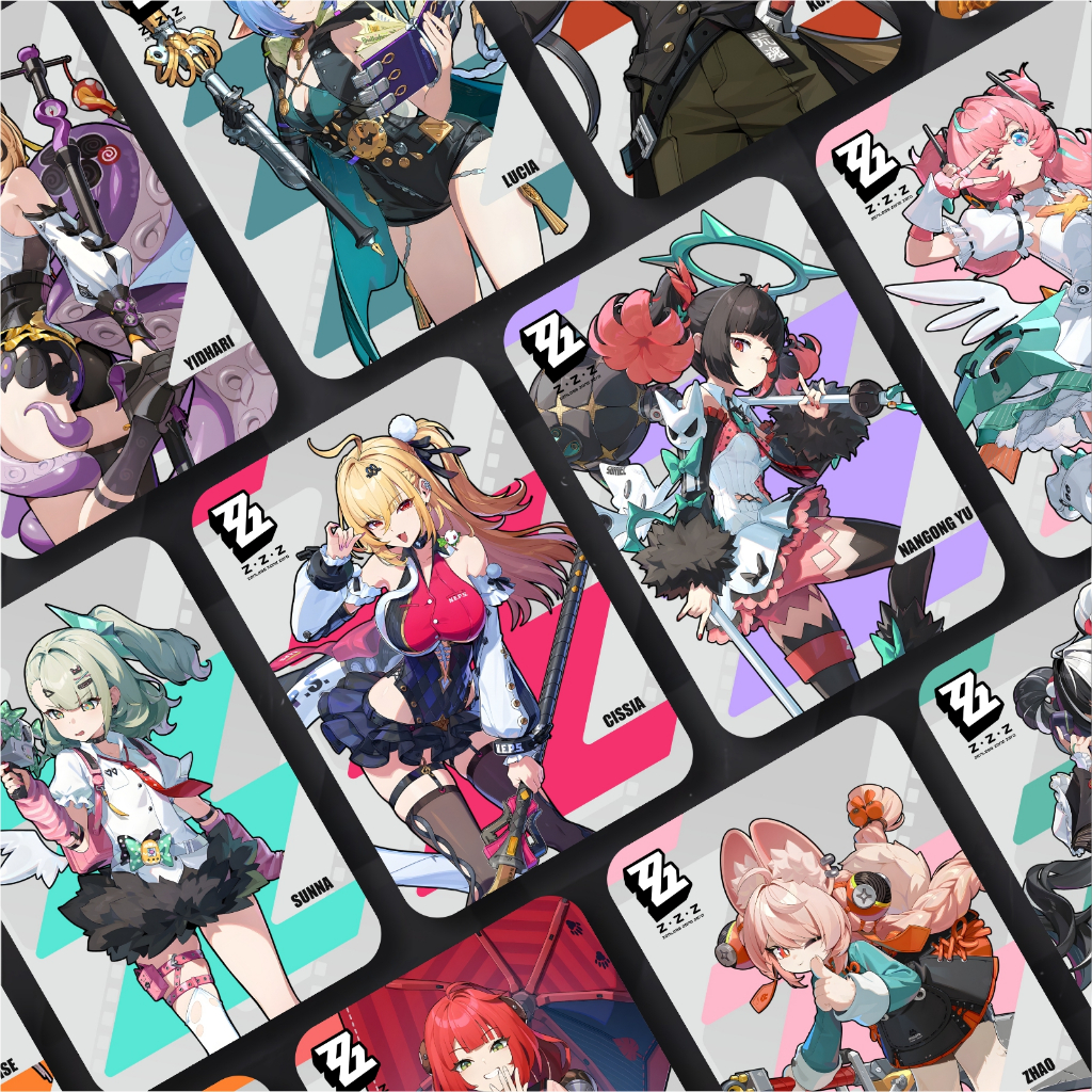 Koleksi Photocard Anime Game Zenless Zone Zero B ZZZ PC