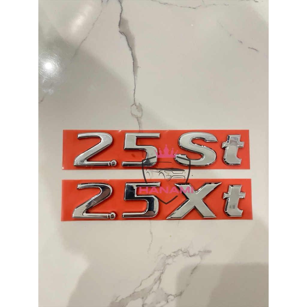 Emblem 2.5XT 2.5 XT Nissan Xtrail X-Trail ORIGINAL/Emblem 2.5ST 2.5 ST Nissan Xtrail X-Trail ORIGINA