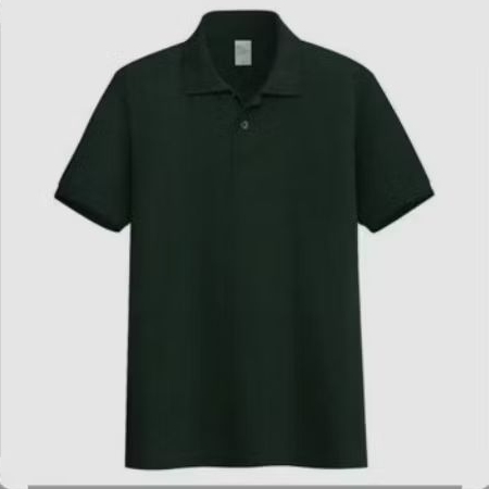 Kaos pria kerah Army polos premium