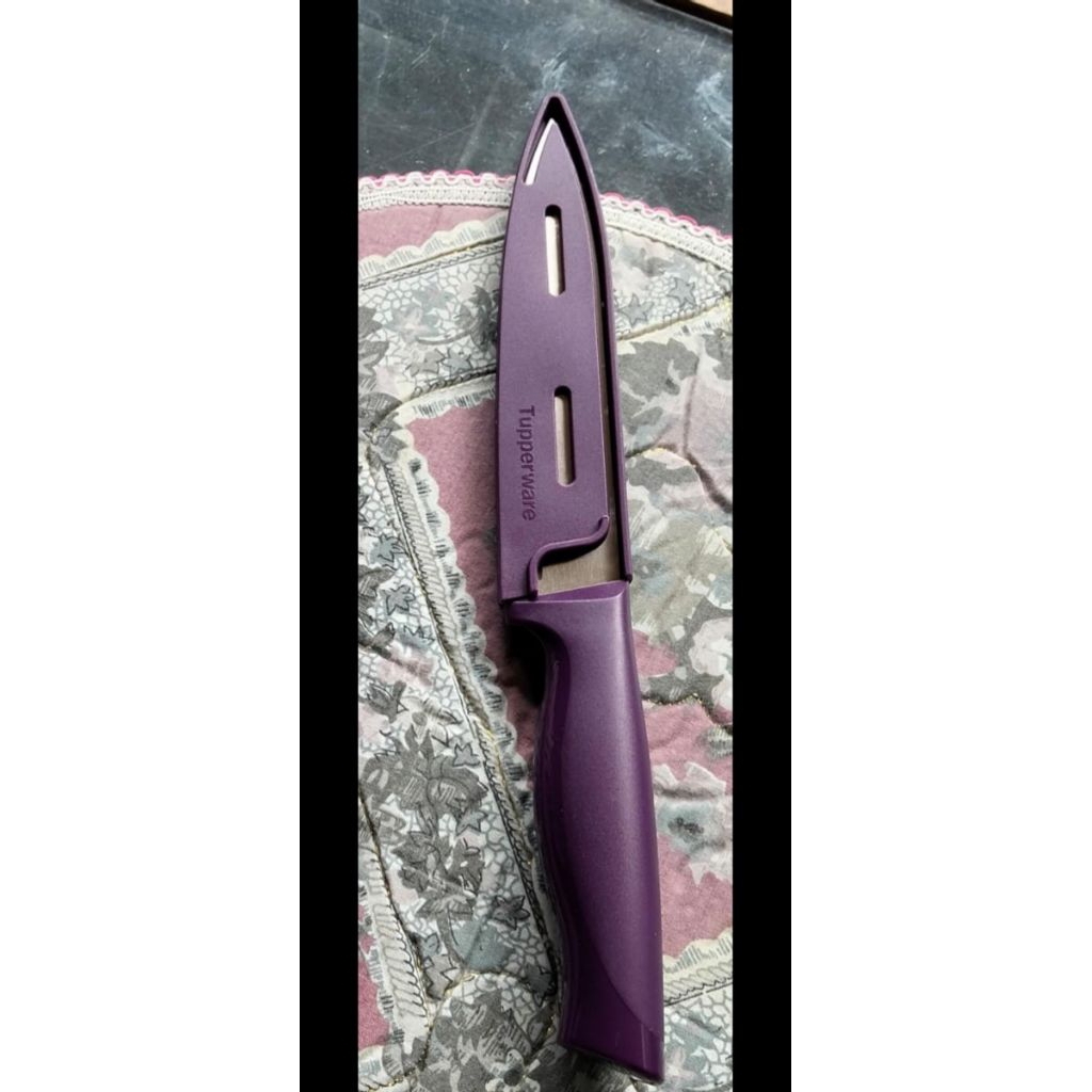 pisau Tupperware ORI ungu tua