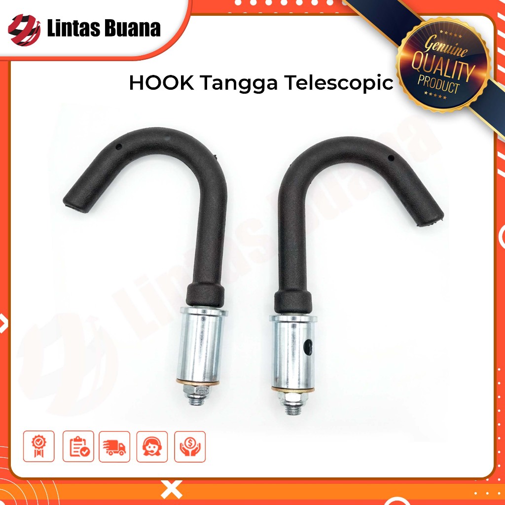 Hook / Pengait Tangga Telescopic Aluminium Zimmlink