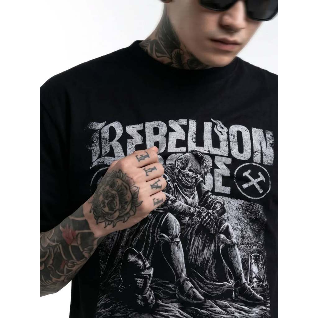 rebelion rose - pelita samudra - tshirt distro / kaos band metal original