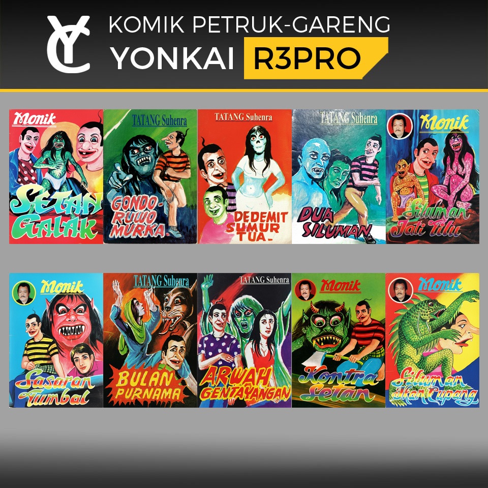 Komik Petruk Gareng (61.70) -  SASARAN TUMBAL SETAN GALAK IKAN CUPANG SILUMAN JATI TUJU KONTRA  DUA 