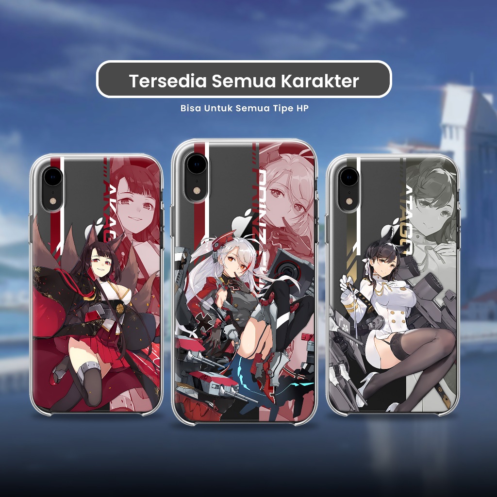 Azur Lane Phone Case Prinz Eugene Akagi Atago Belfast Taihou Enterprise Illutrious St Louis Ayanami 