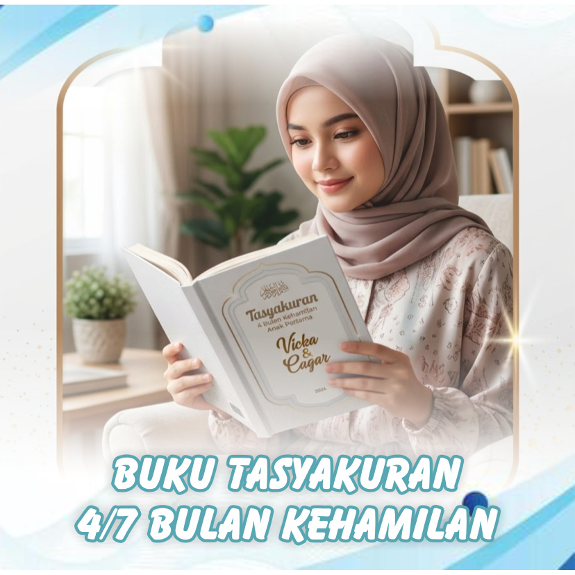BUKU TASYAKURAN 4/7 BULAN KEHAMILAN