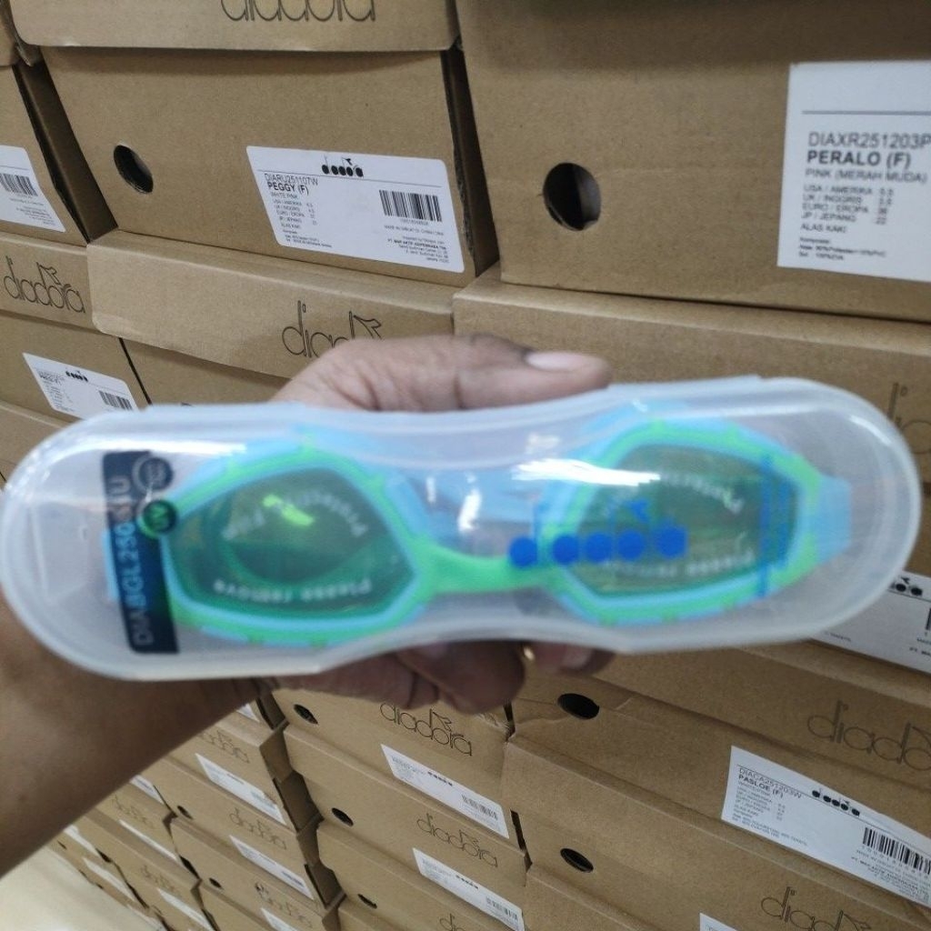 DIADORA KACAMATA RENANG ANAK PRIA ORIGINAL BGL25081U_BLUE