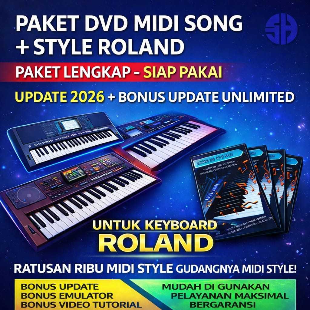 Update 2026 Midi Song & Style Keyboard Roland Update Full Version