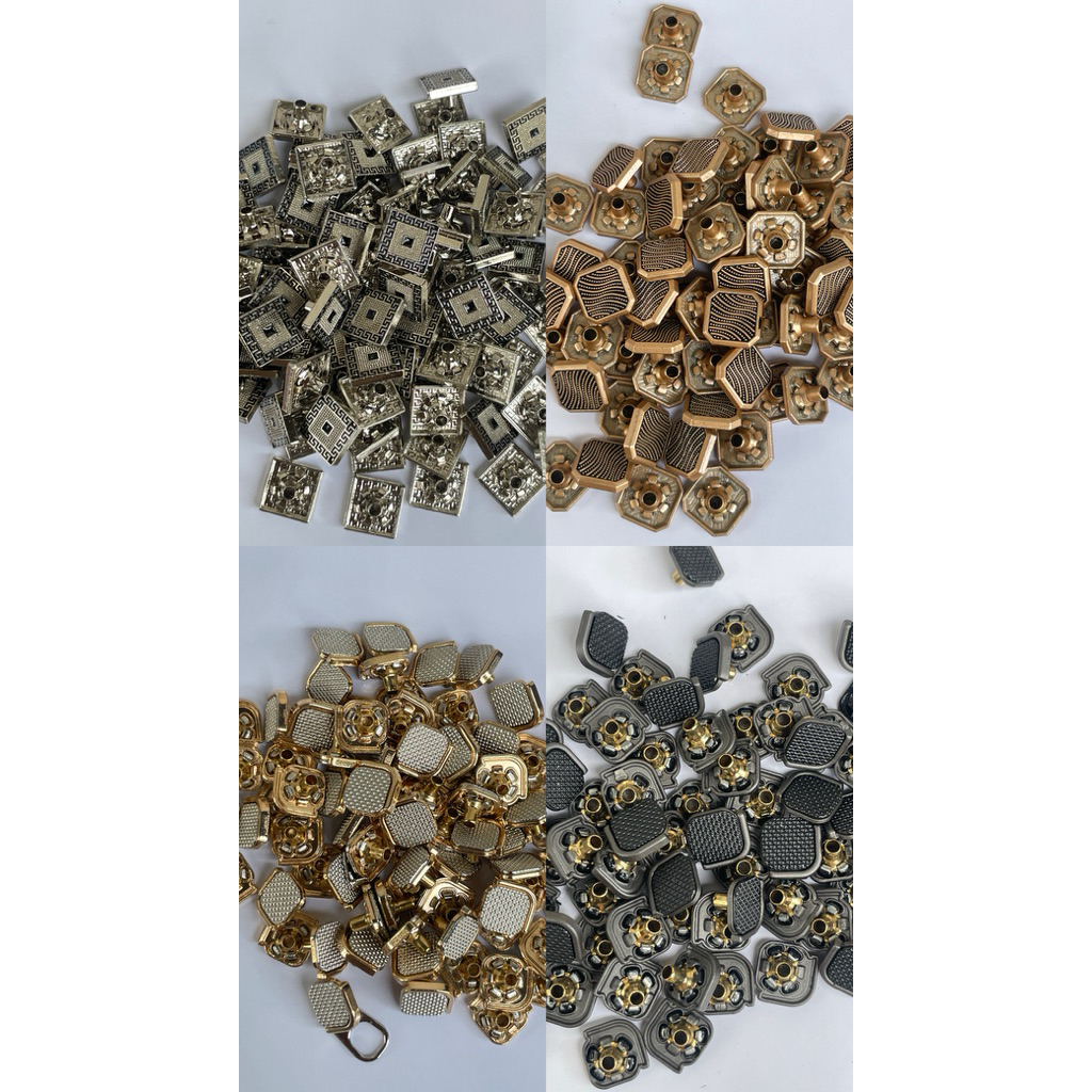 ISI 40 KANCING TERMURAH DAN MOTIF TERBANYAK SNAP/ KANCING JEPRET / KANCING IMPORT