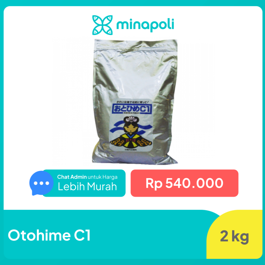 Pakan Ikan Otohime C1 Kemasan 2 kg