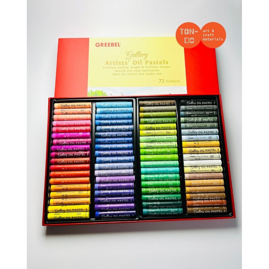 GREEBEL GALLERY ARTISTS' OIL PASTEL 72WARNA