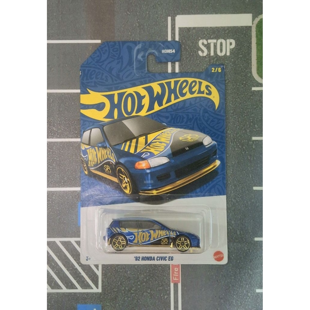 Hotwheels 58th Anniversary Honda Civic EG '92 Estilo