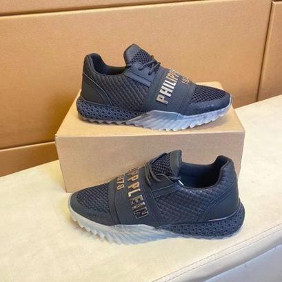 philipp plein sneaker cowok runner men shoes sepatu pria pp New Walk P1SHOES
