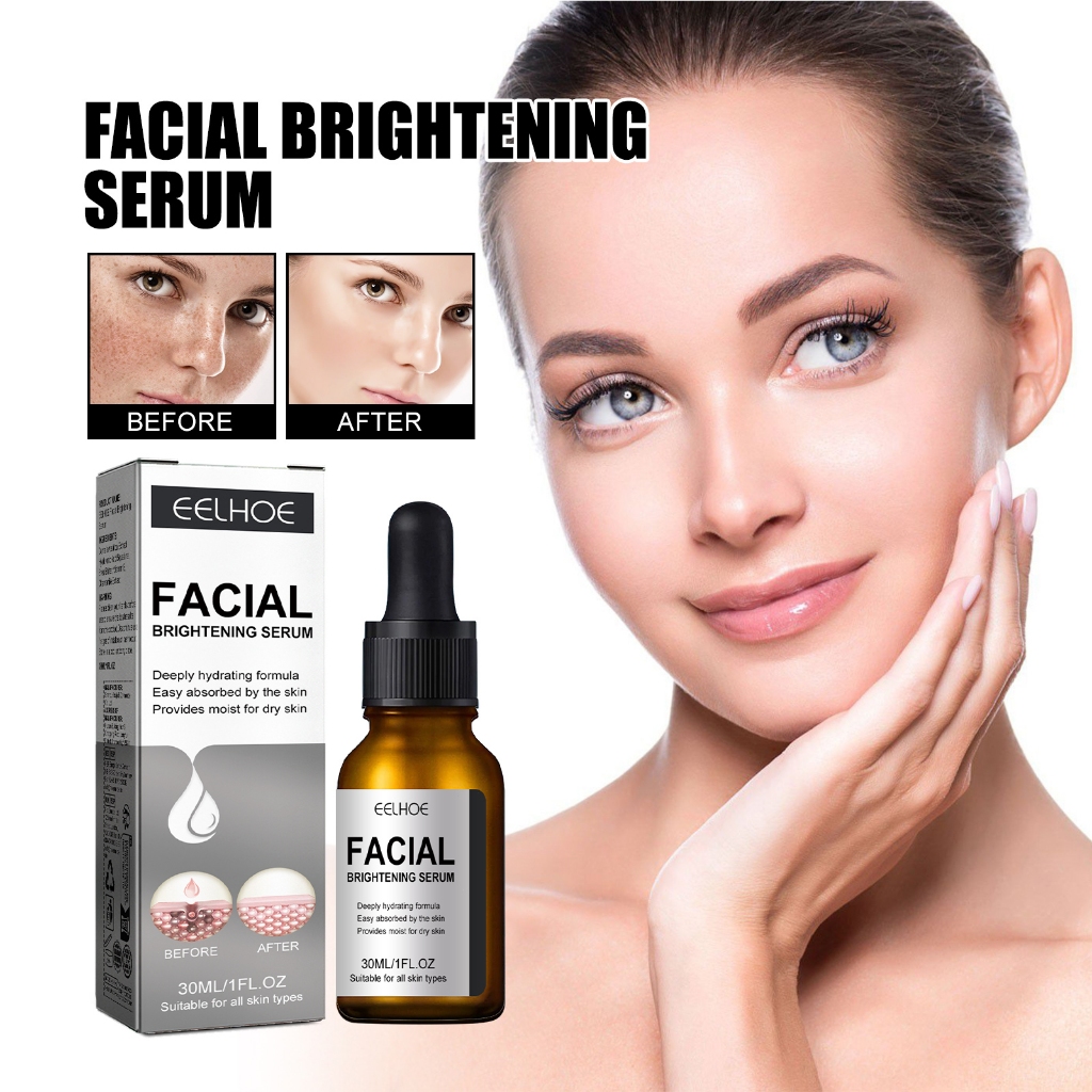 EELHOE Serum Wajah Glowing Dan Putih 30ml Serum Anti Kerut Dan Anti Penuaan Dini Wajah Wajah Glowing