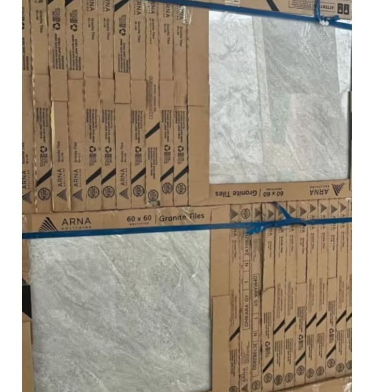 Granit lantai Arna 60x60 Omkara grey Glossy local