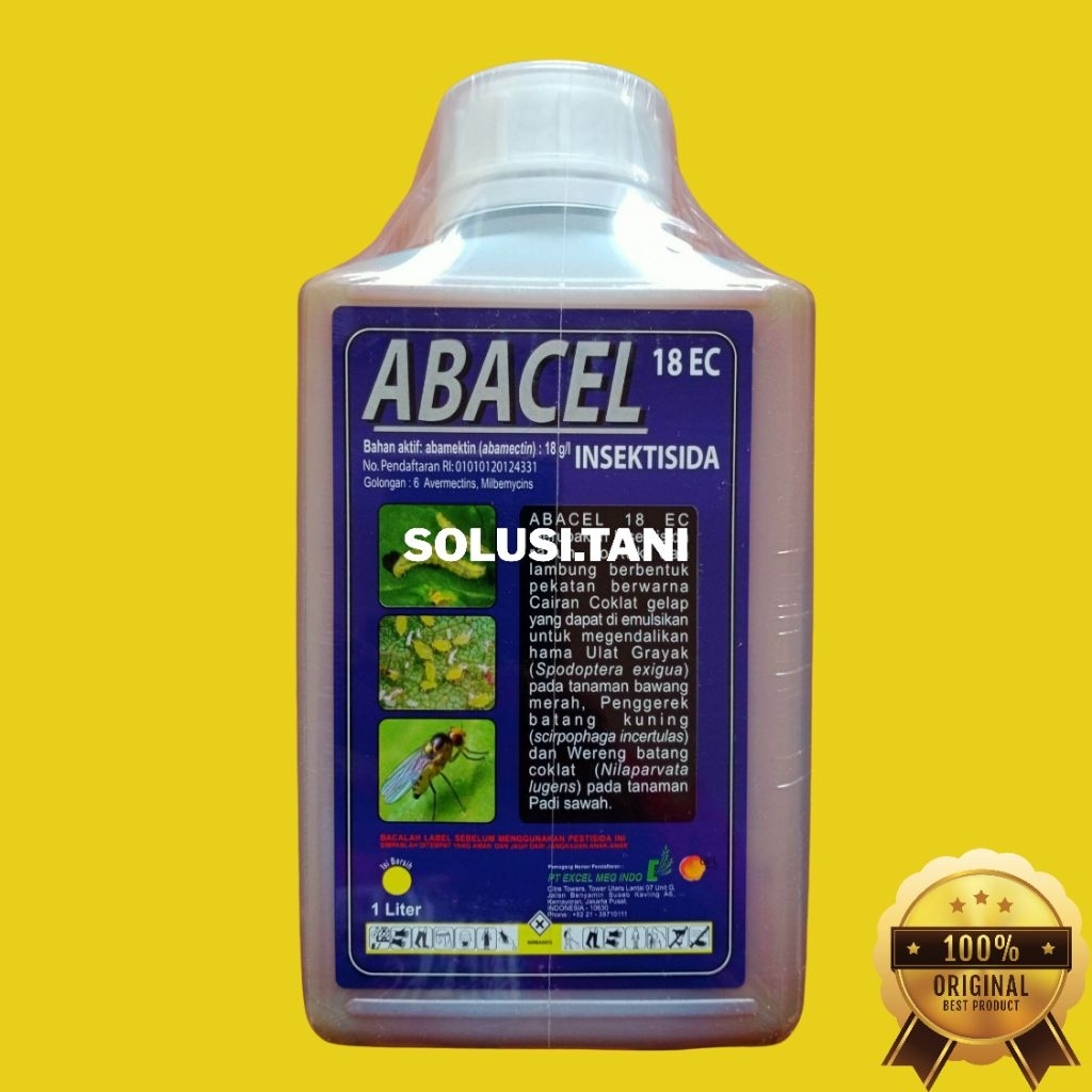 Insektisida ABACEL 18 EC 1 Liter - Abamektin
