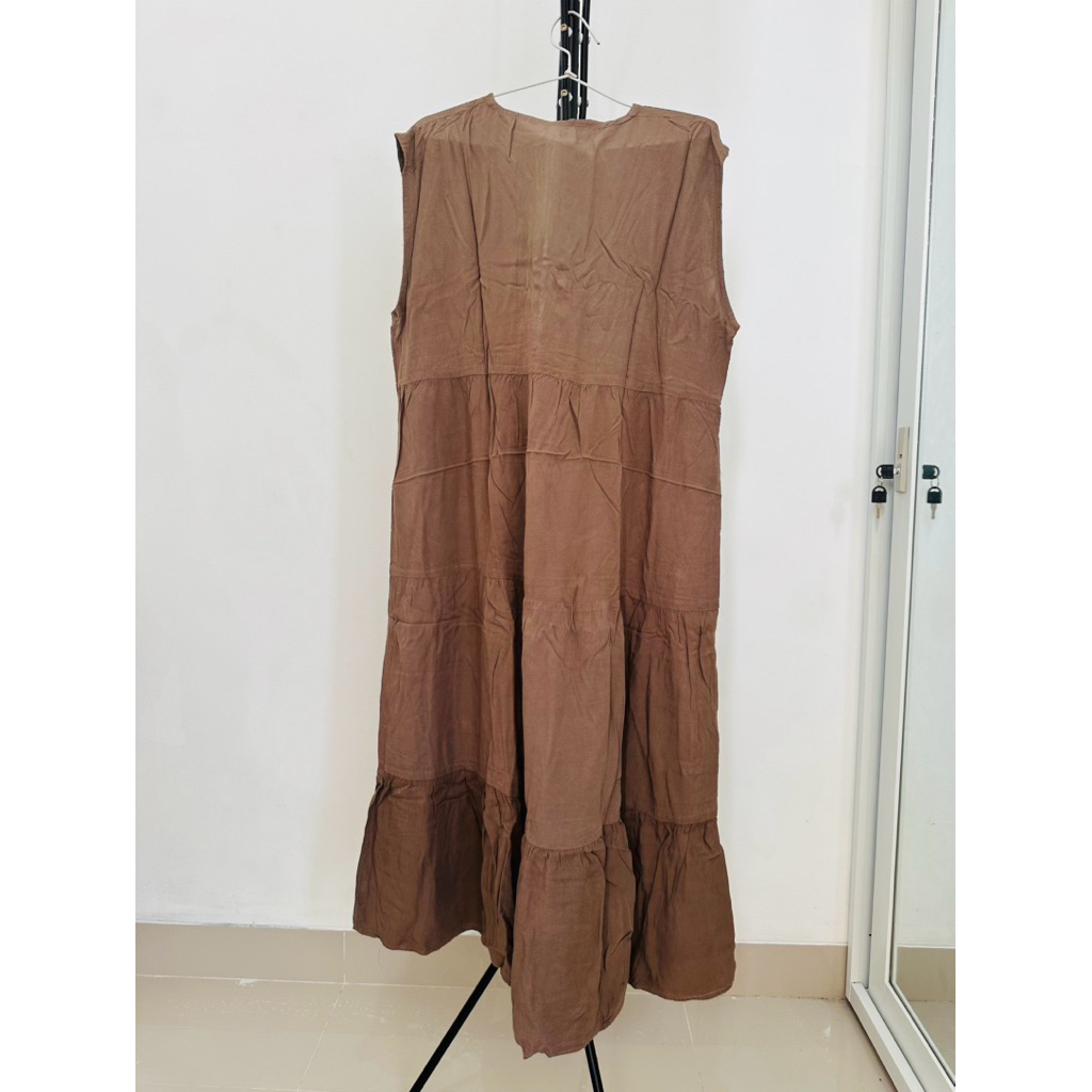 [preloved] inner bumil - model susun ruffle rayon