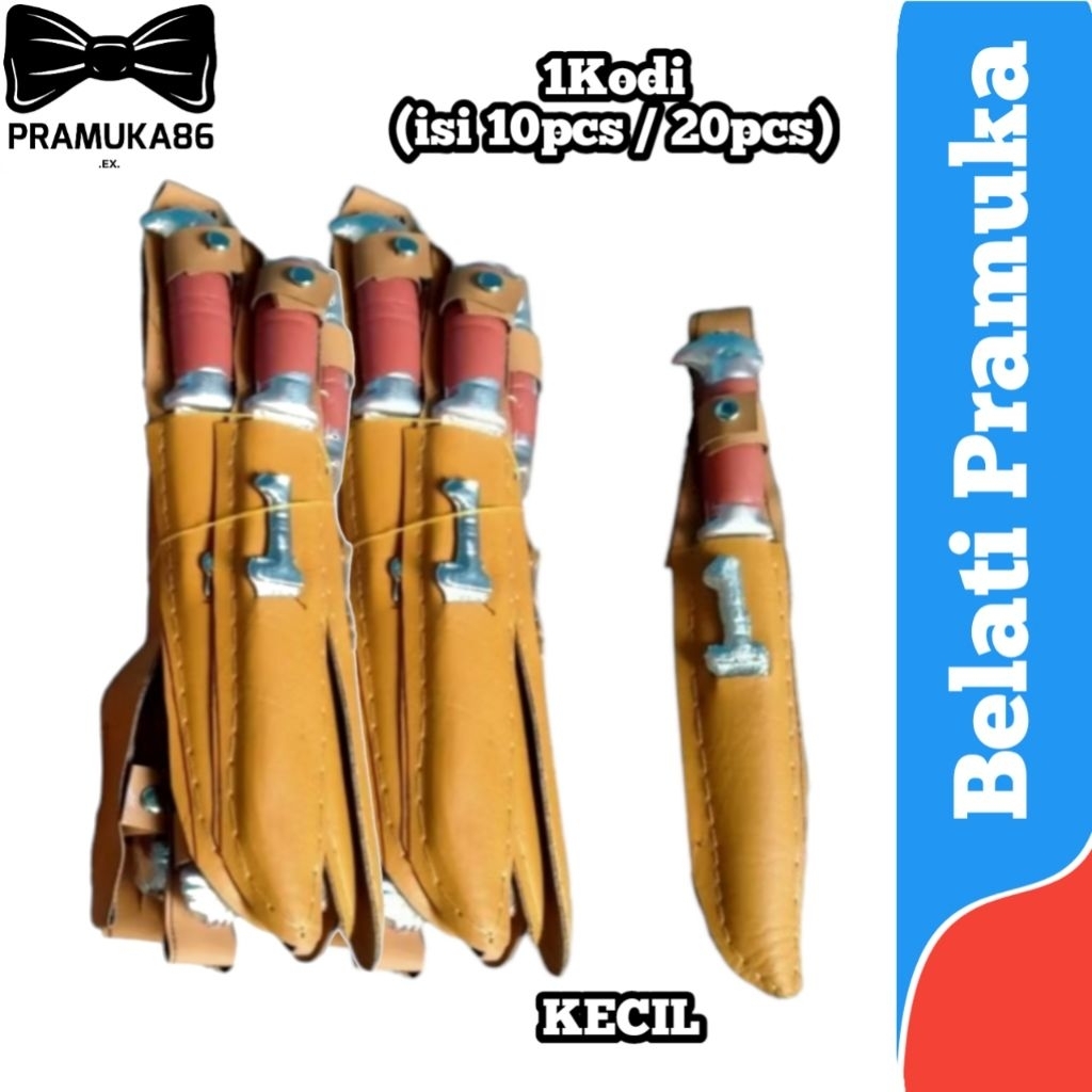 1Kodi Pisau Belati Pramuka Kecil / Pisau Bowie Kecil / Belati Pramuka Kecil