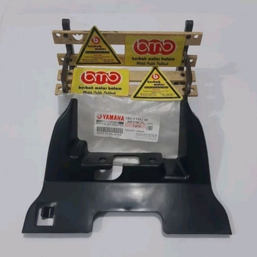 Yamaha 125Z cover kap fender inner mudguard pelindung sayap dalam 5BU-F1552-00 original
