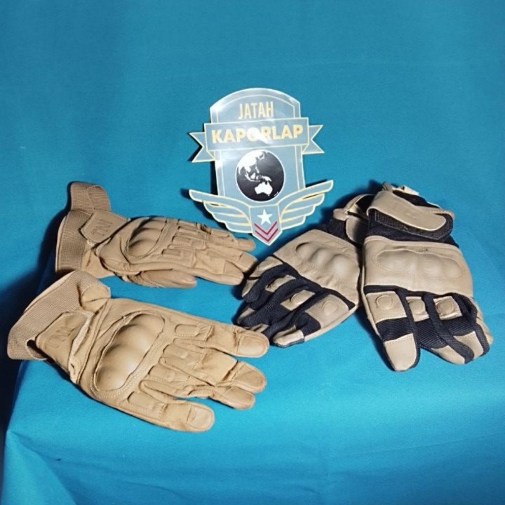 Sarung tangan gurun kaporlap jatah TNI