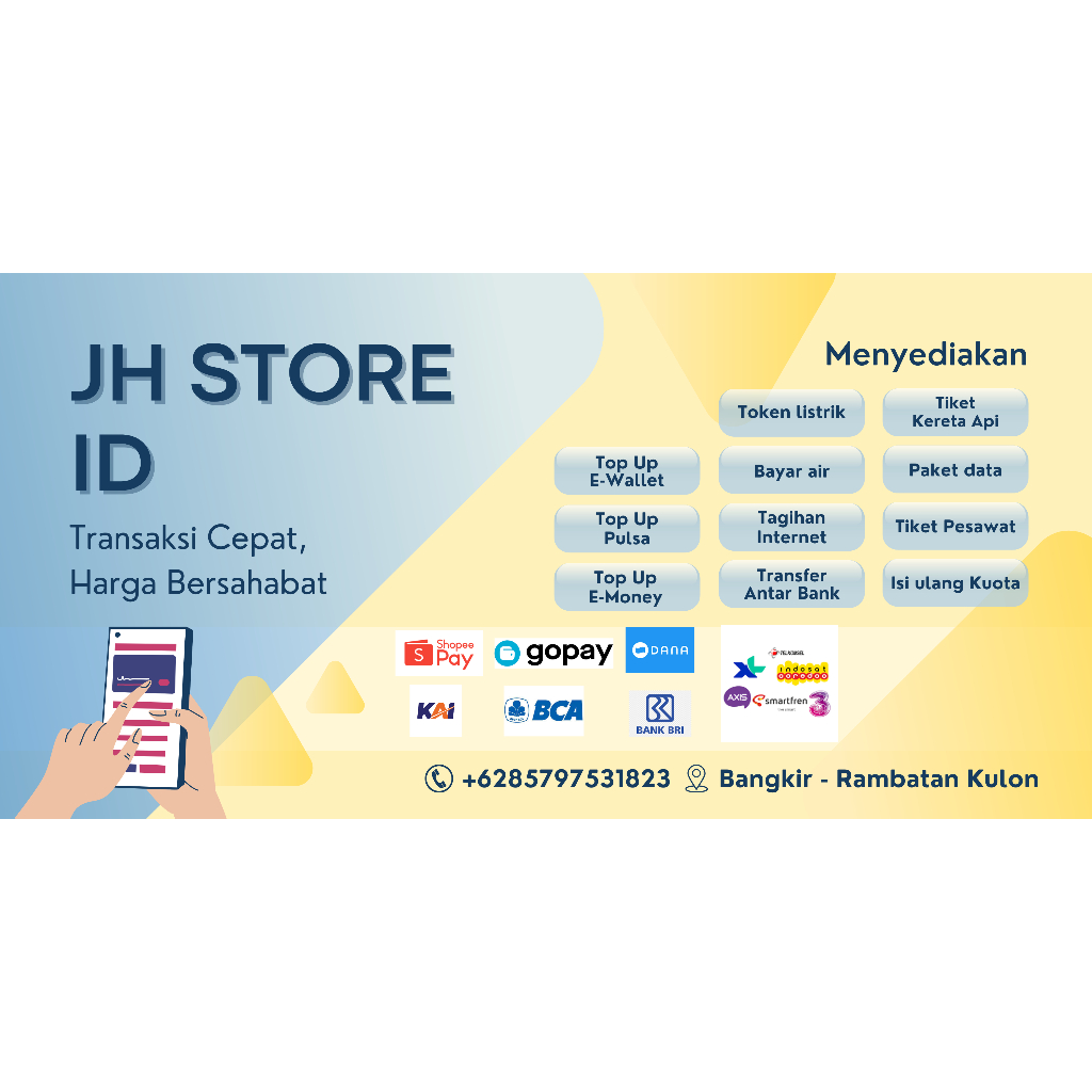 Isi Pulsa 100k All Operator Termurah
