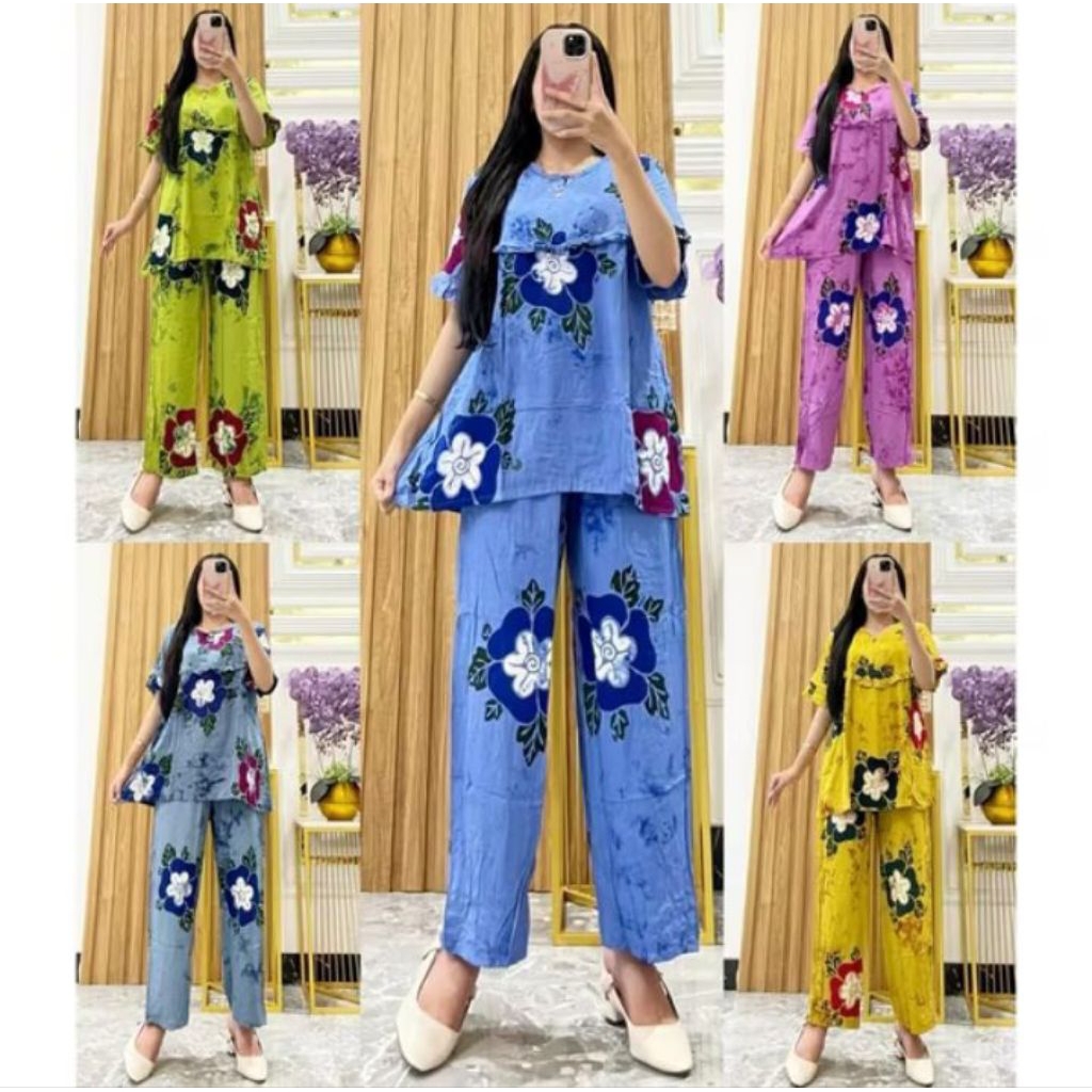 Kimono Setelan Panjang Batik Termurah Berkualitas