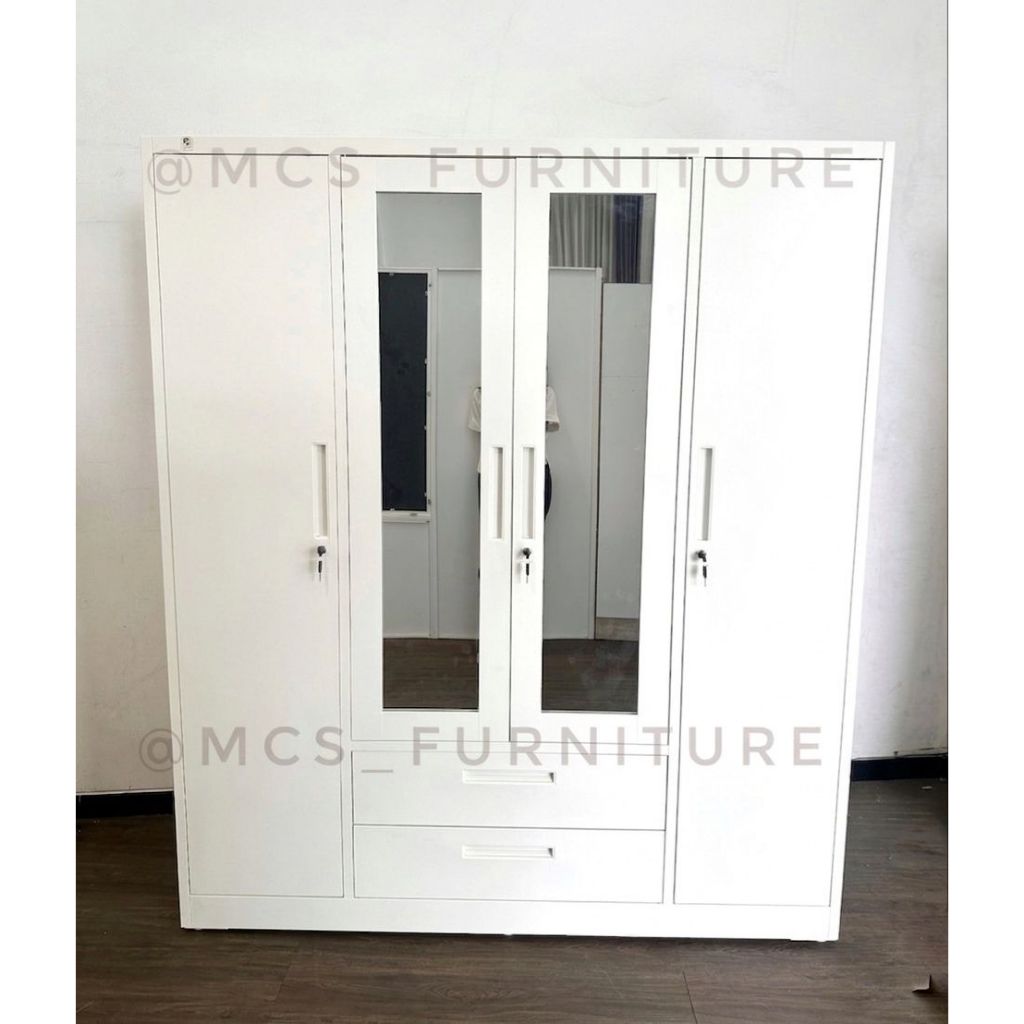 Lemari Besi Full Sap Bukaan Sliding Mebel Furniture MCS Semarang