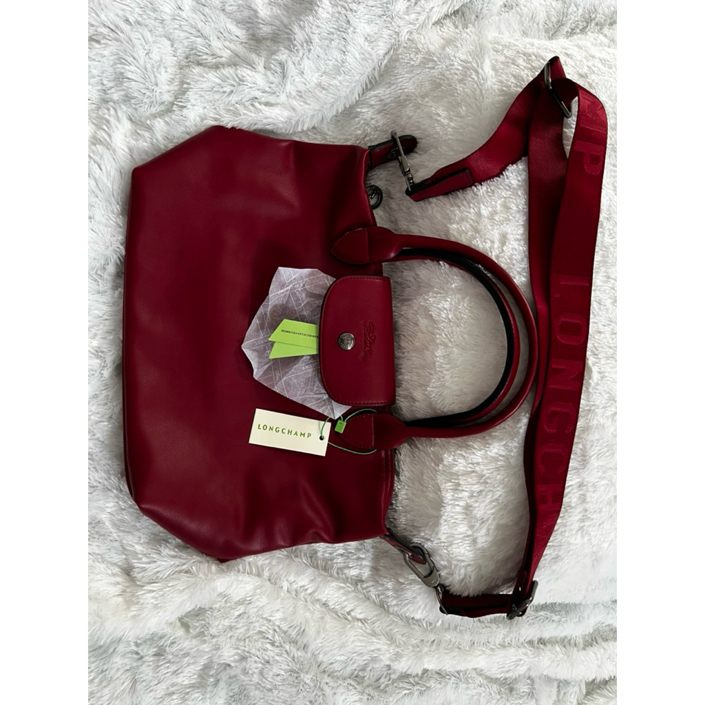 Cuir Red Medium L*ngch*mp by Gie clothing