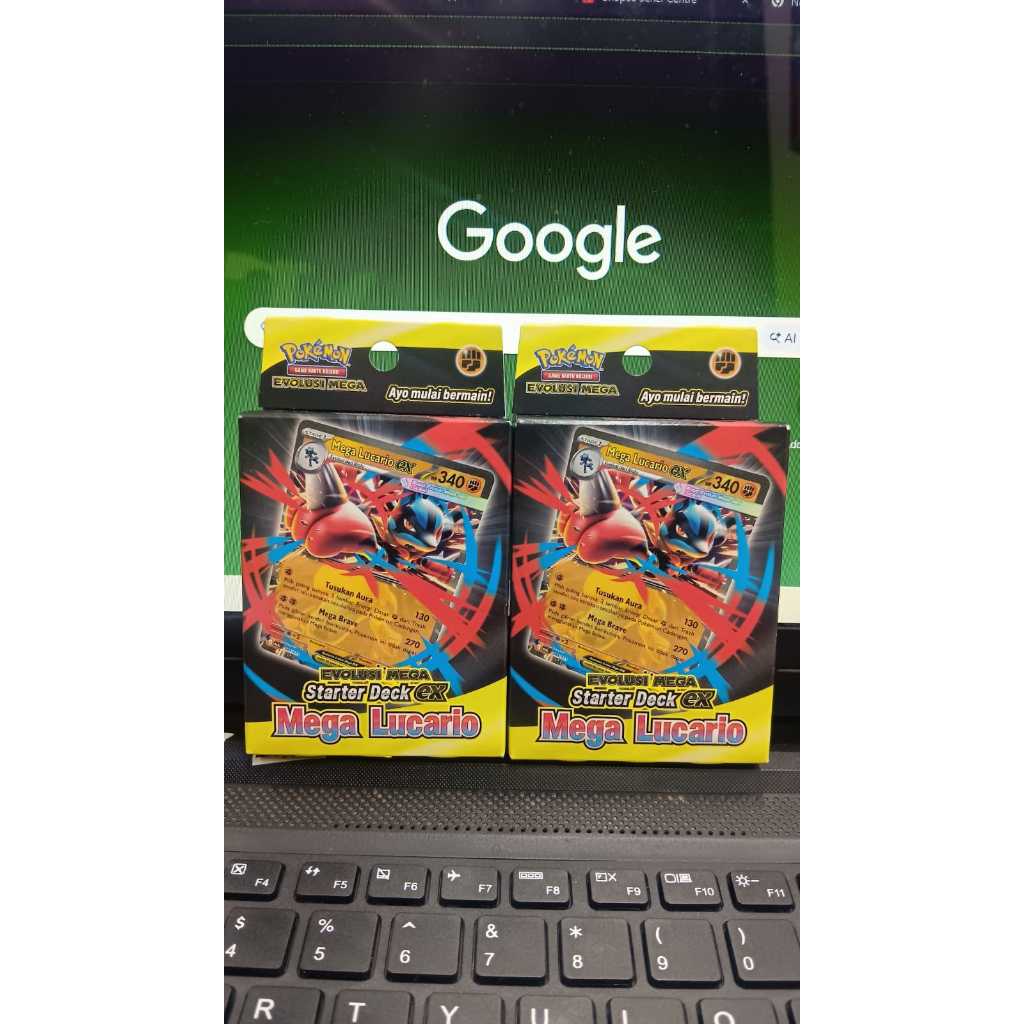 TCG Pokemon Evolusi Mega Starter Deck Ex Mega Lucario