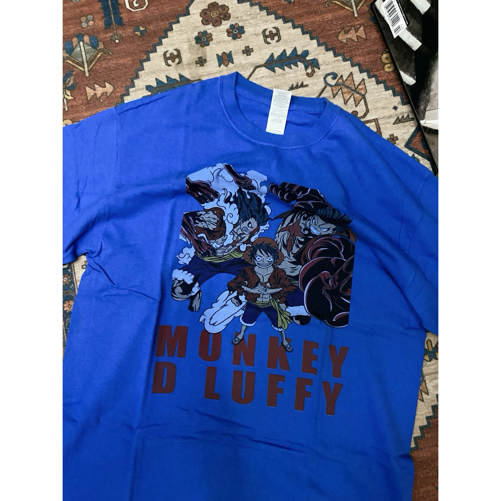Kaos Monkey D Luffy By Gildan Ultra Cotton