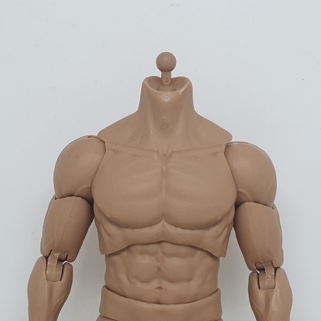 VToys BMS Body Zero Male Strong Muscle Comics Superhero Action Figure not Mezco Mafex kitbash 1/12