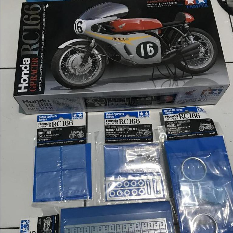 Tamiya Honda Rc166 Plus Detail Up Parts