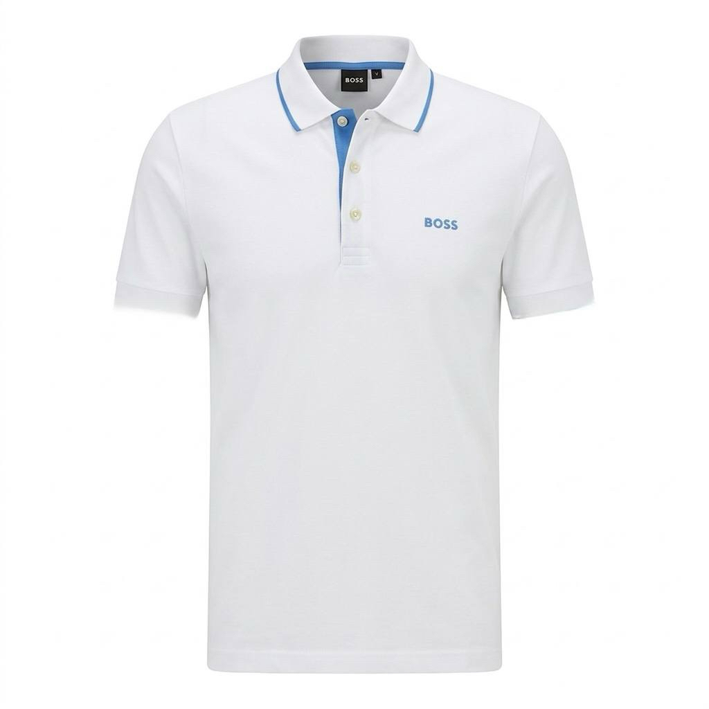Hugo Boss Polo Shirt Reguler White Original