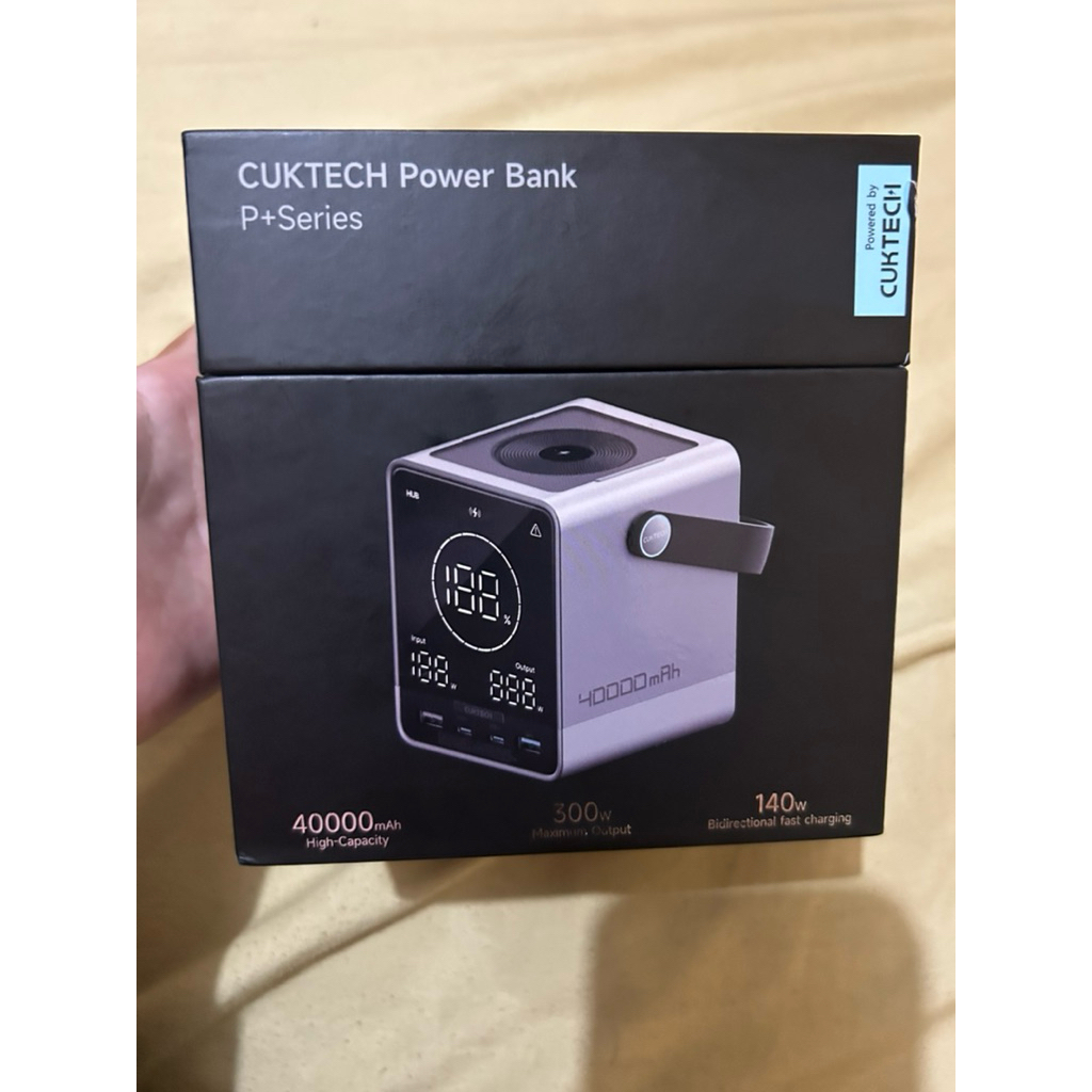 powerbank cuktech 40.000 Mah fast charging