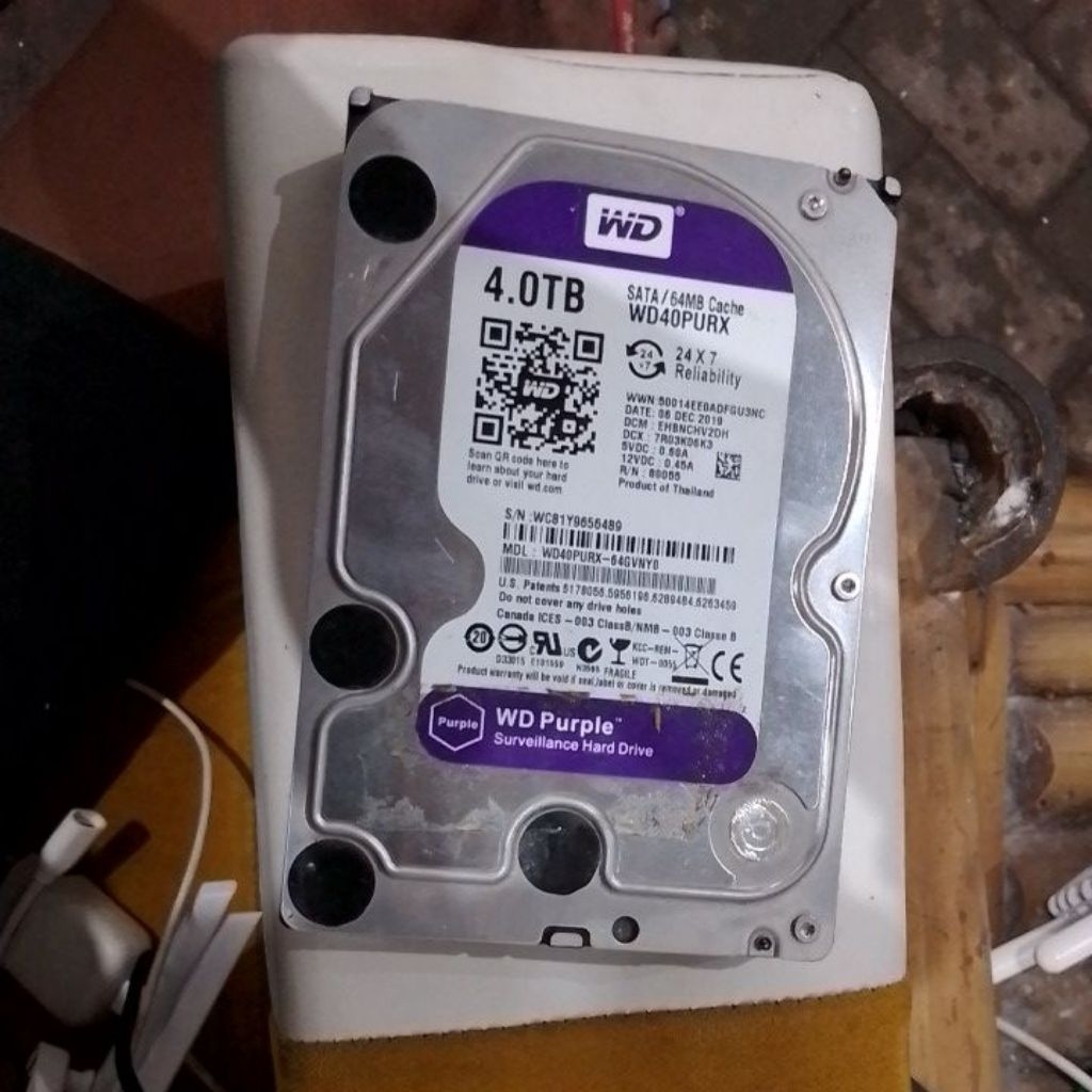 HDD WD purple 4TB