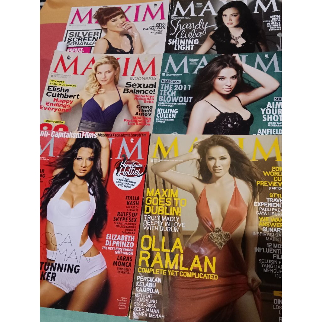 Koleksi Majalah MAXIM Indonesia