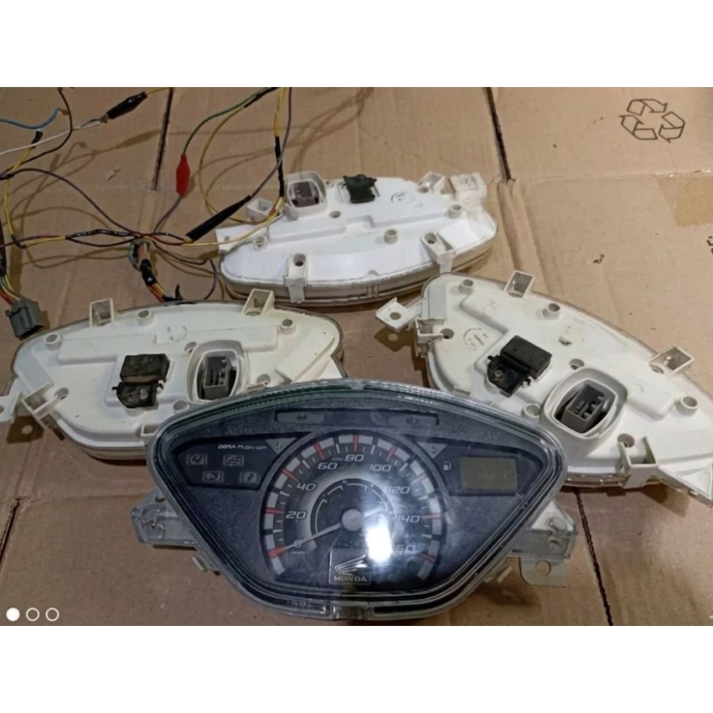 SPEEDOMETER HONDA SUPRA X125 BATMAN(2007-2013)ORIGINAL fungsi normal,ORI COPOTAN ASLI HONDA NORMAL M