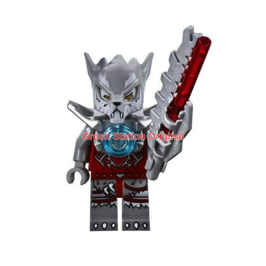 LEGO Partout 70004 minifigure Chima Wakz Pack Tracker part out Minifigures