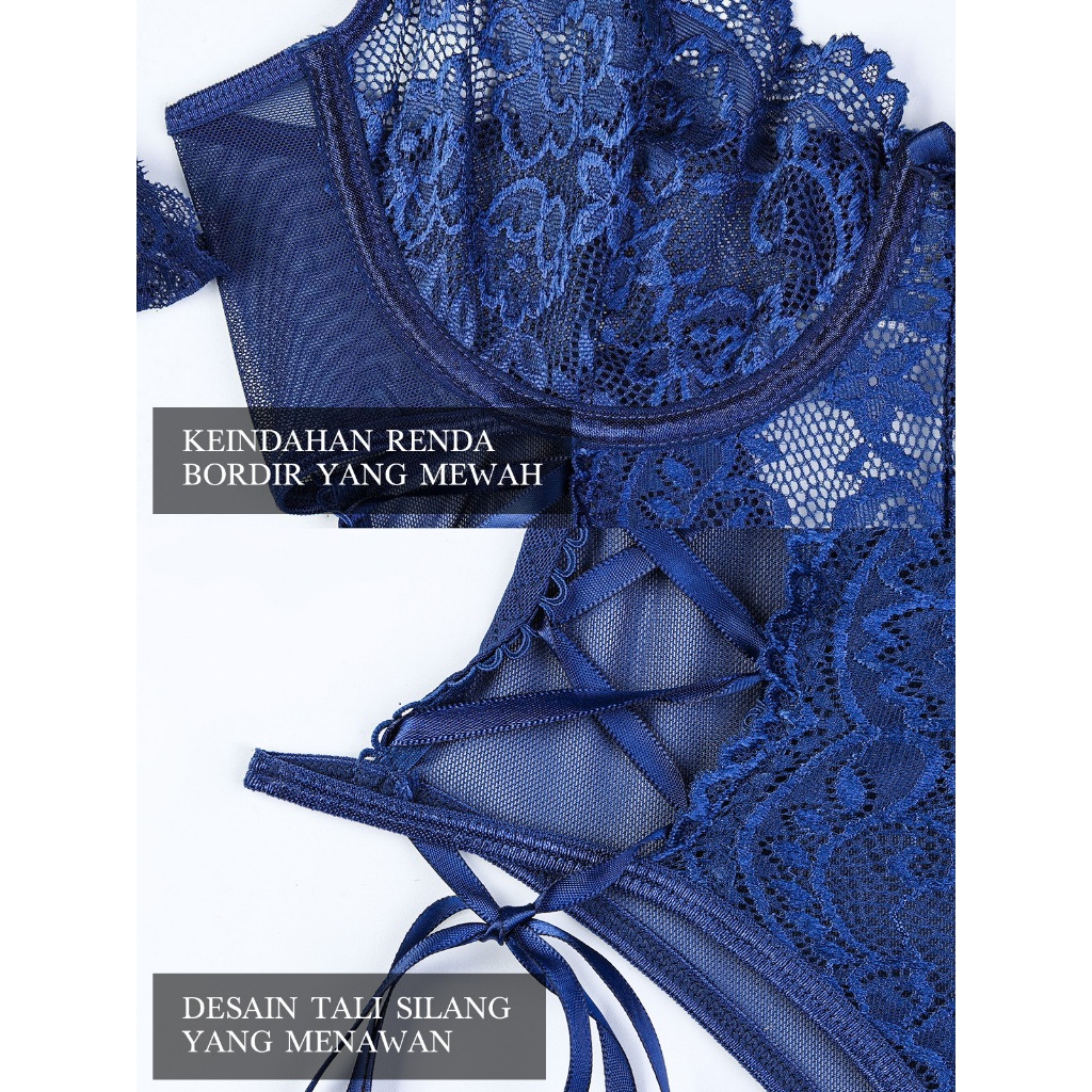 Lingerie Bodysuit Untuk Honeymoon Pernikahan Pasutri Malam Istri