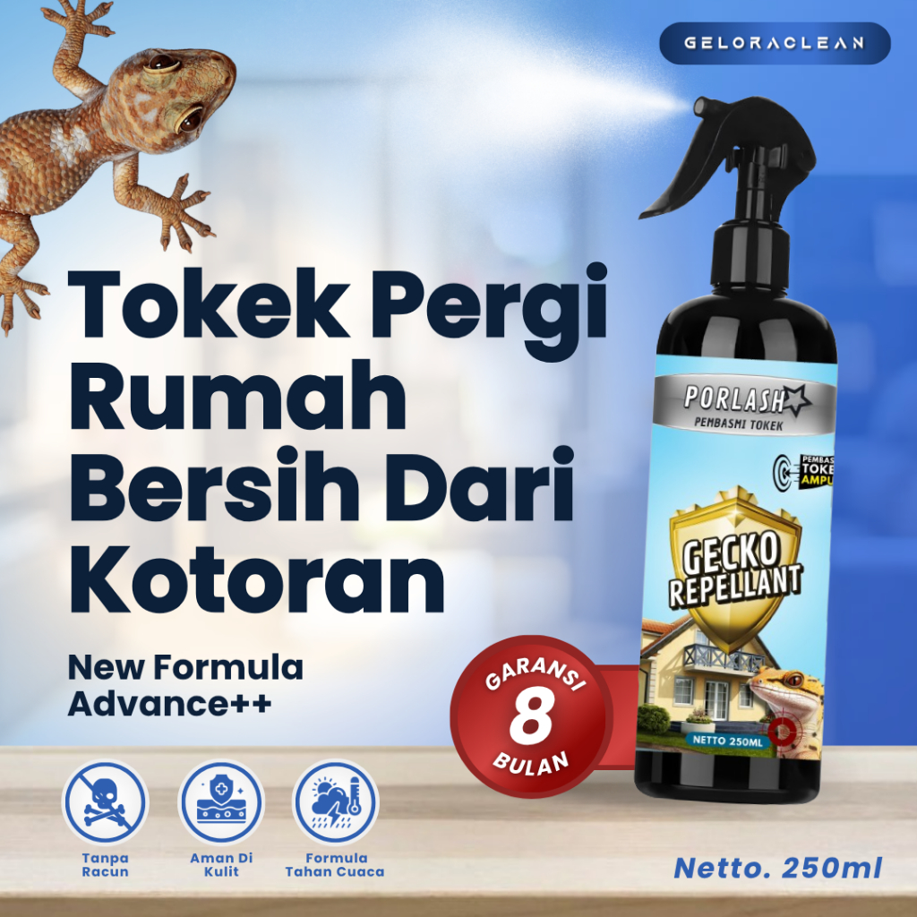 GECKO REPELLANT Semprotan Anti Tokek Aromatic Spray Pengusir Tokek Solusi Cepat Basmi Tokek Ampuh