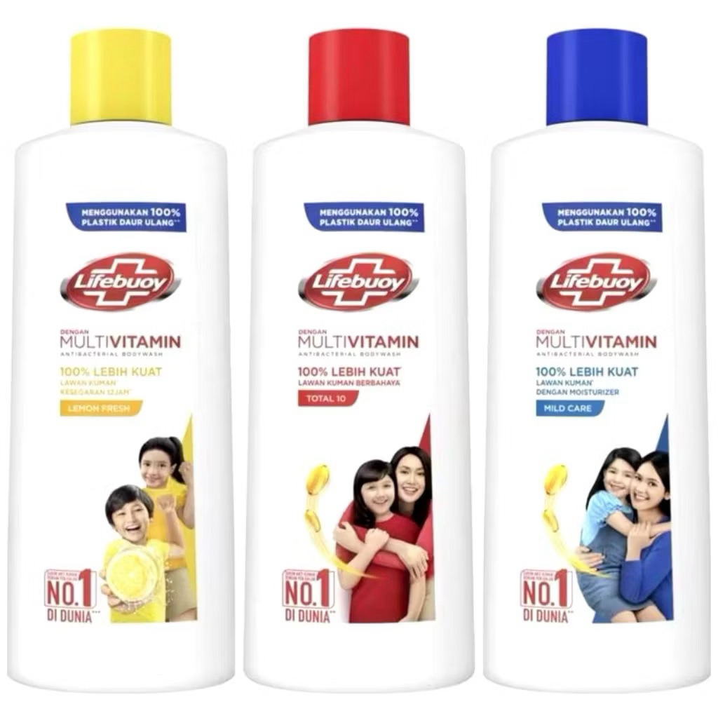 LIFEBUOY Body Wash Botol 100ml/Sabun Cair Lifebuoy