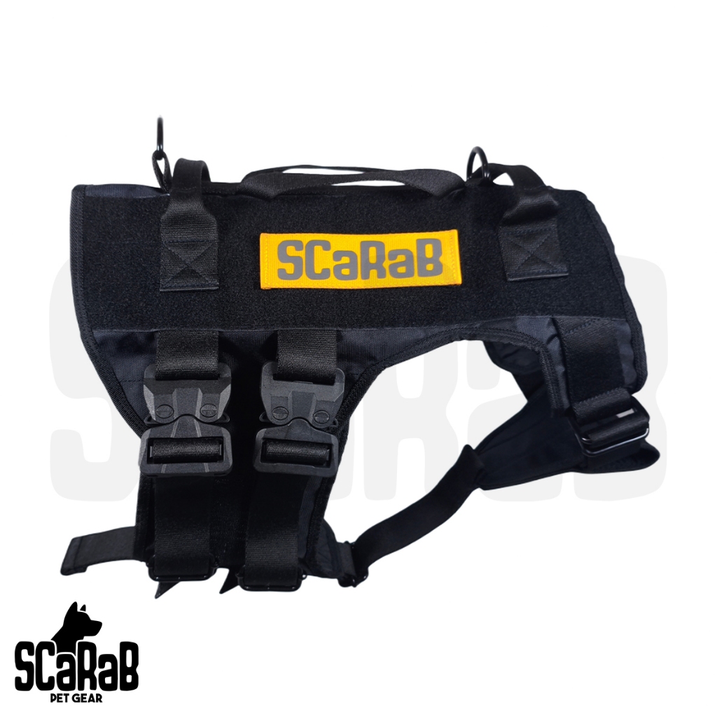 Tactical Harness 2.0 (Harness Anjing) - ScarabPetGear