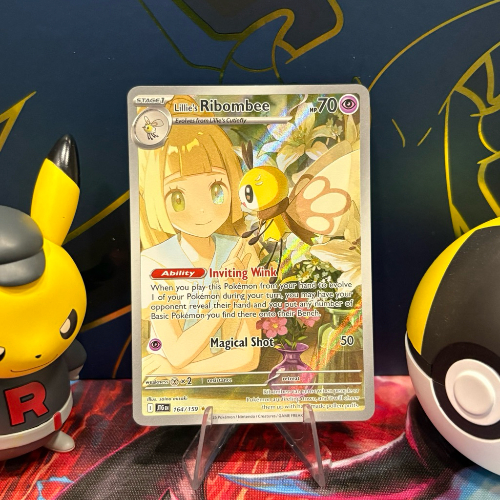 Lillie's Ribombee 164/159 ENG - IR - Journey Together - Pokemon TCG