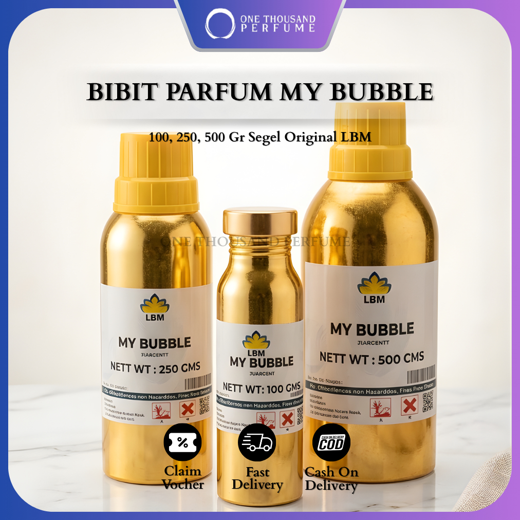Bibit Parfum BUBBLE GUM 100% Murni Non Alkohol - Segel Original LBM Fragrance