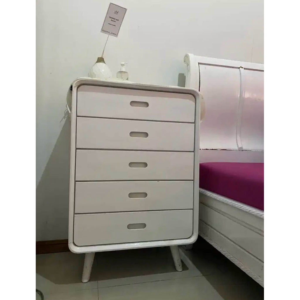 DIPAN LEMARI MEJA RIAS DRAWER JATI