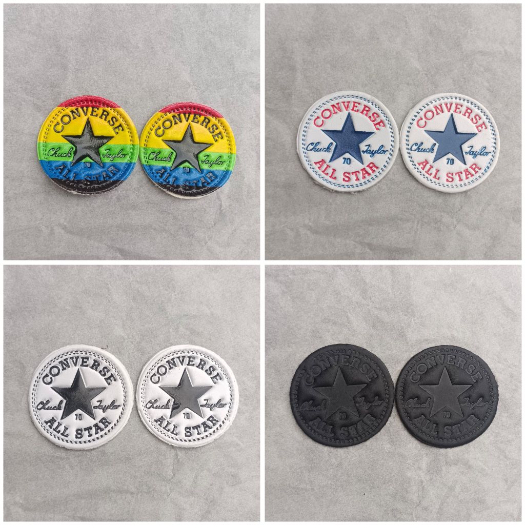 Patch Logo Converse Aksesoris Sepatu/Sandal/jaket/Gantungan/TAS/Baju/Celana/Topi