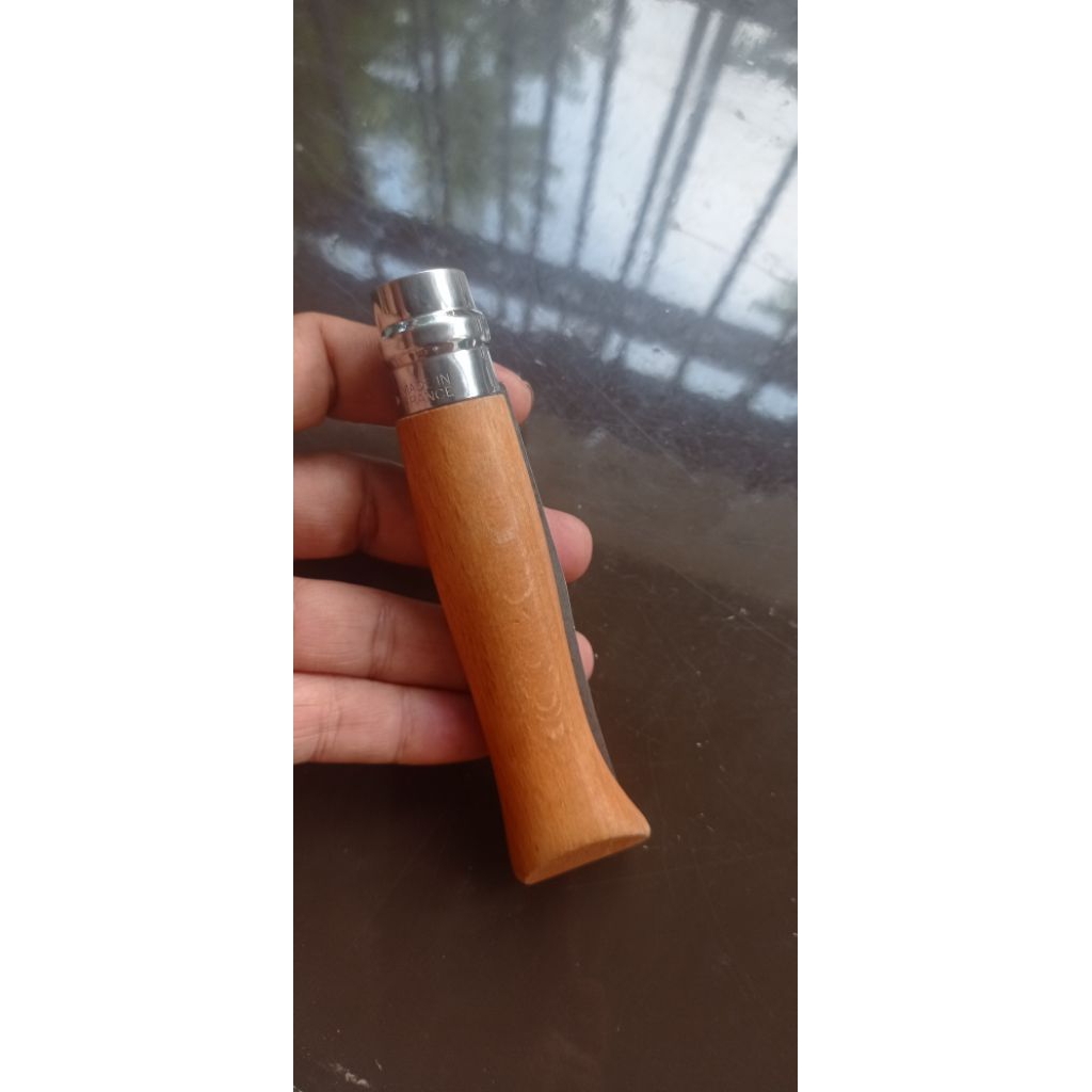 Opinel Carbon no.9 Made in France bekas original