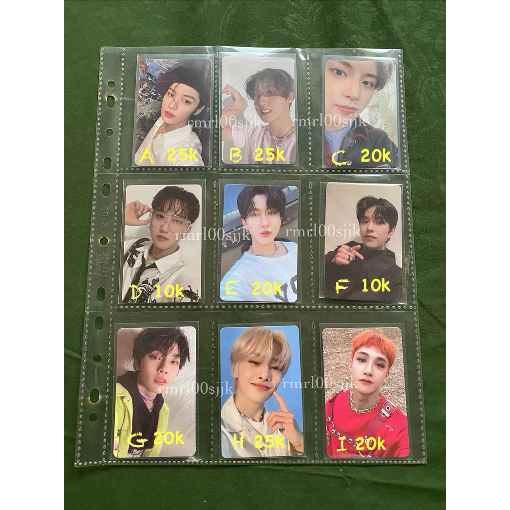 PHOTOCARD PC OFFICIAL STRAYKIDS