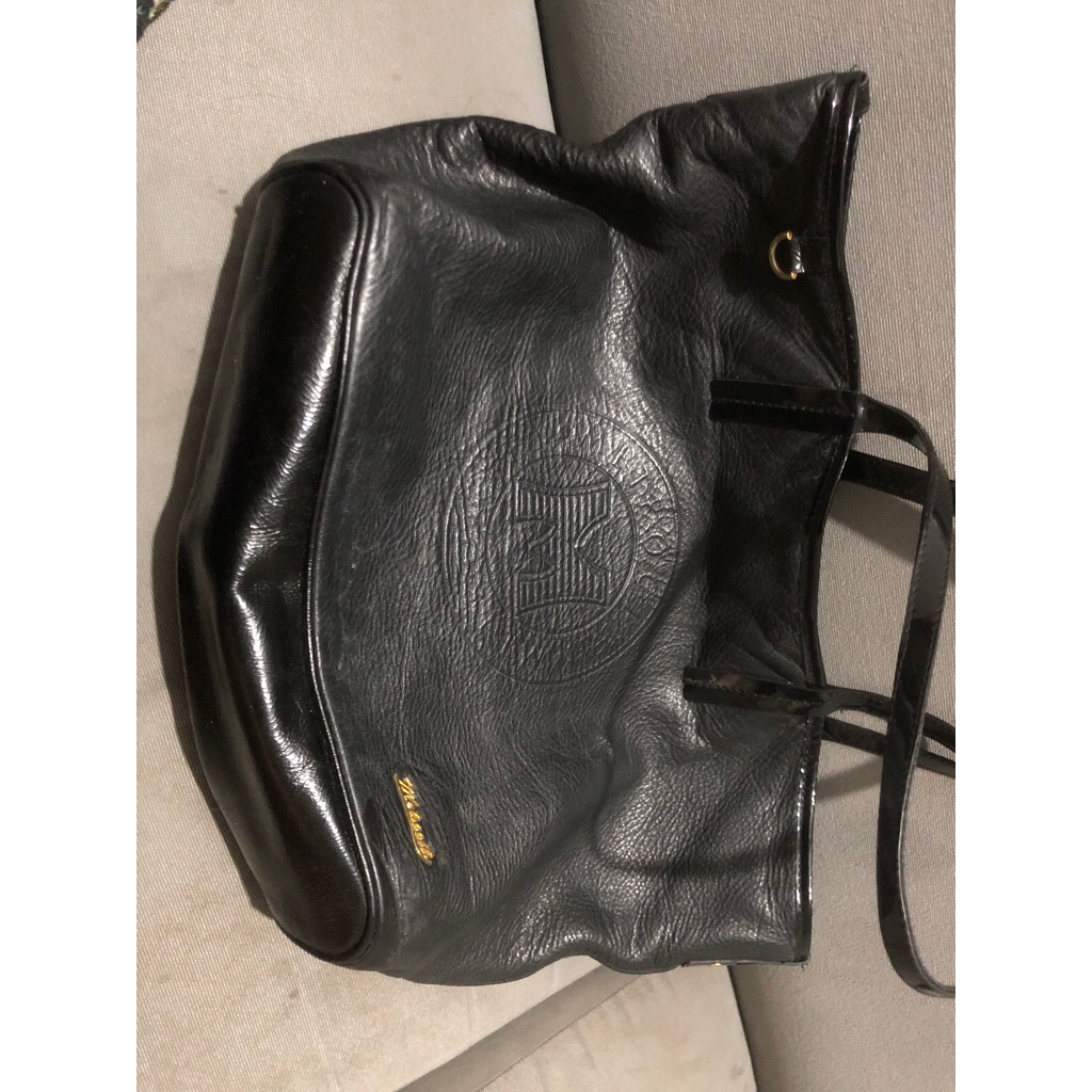 Preloved Tas Tote Bag Besar Metrocity Authentic Leather