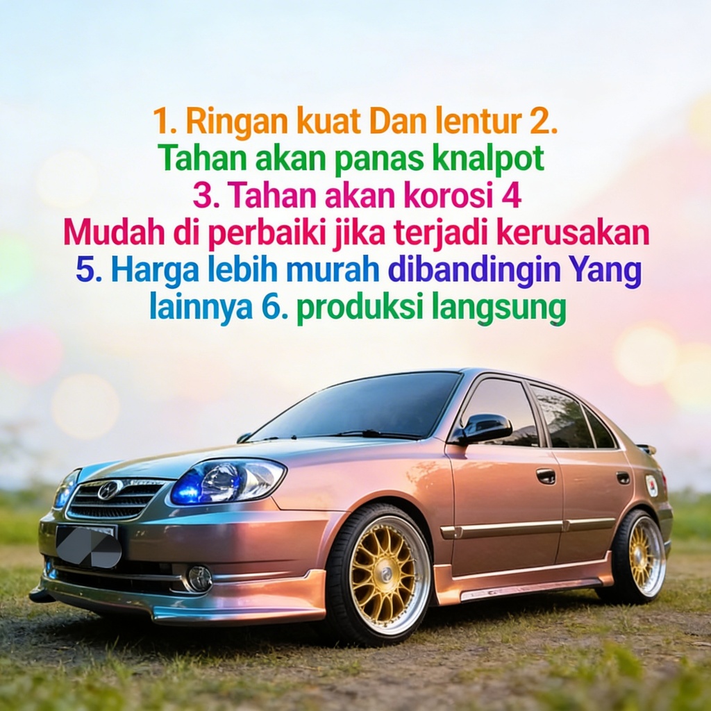 Bodykit hyundai Avega old 2008-2011