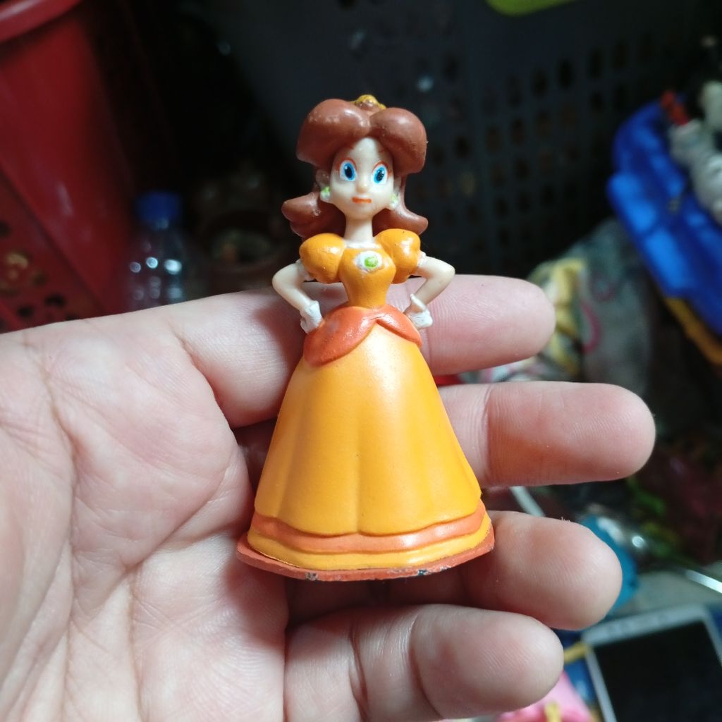 Mario Bros toys ori princess Daisy figure